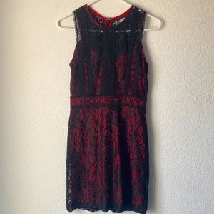 Black and red lace dress. Disney coco size XS.